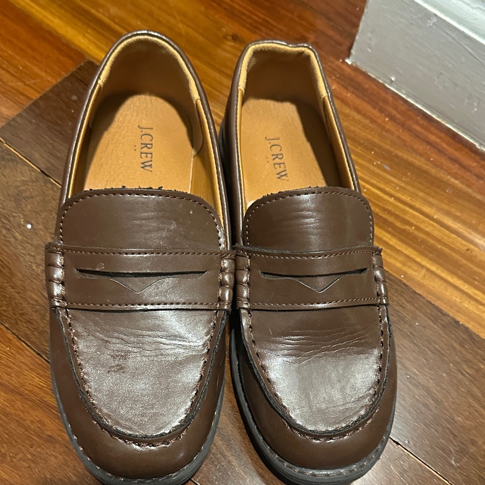 J. Crew kids Brown  Loafers